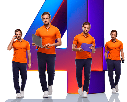 Великолепная четверка Ростелеком в&nbsp;деревня Васькова (Орловская область)